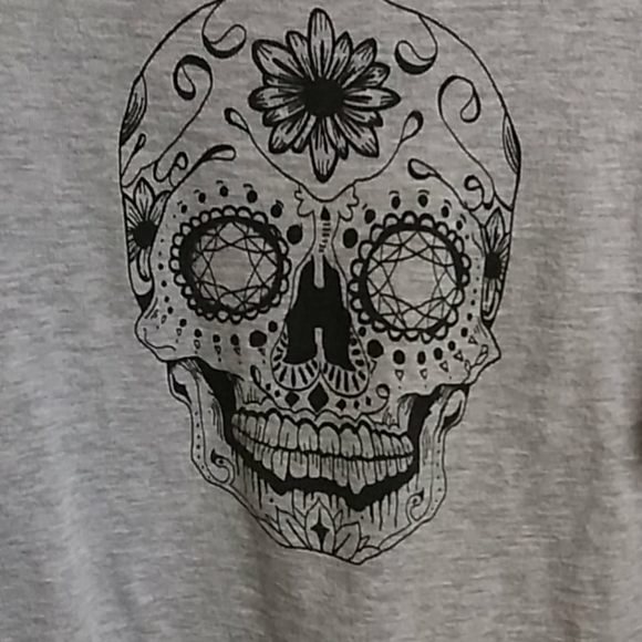 Skull Cashmere LS Top - Picture 2 of 3